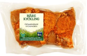 Örtmarinerade Bjärekycklingben