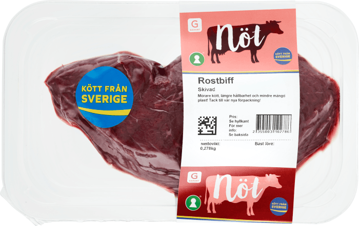 Rostbiff i Skivor Sverige