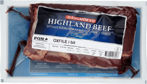 Oxfilé i bit Highland Beef