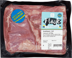 Sidfläsk Bit Sverige