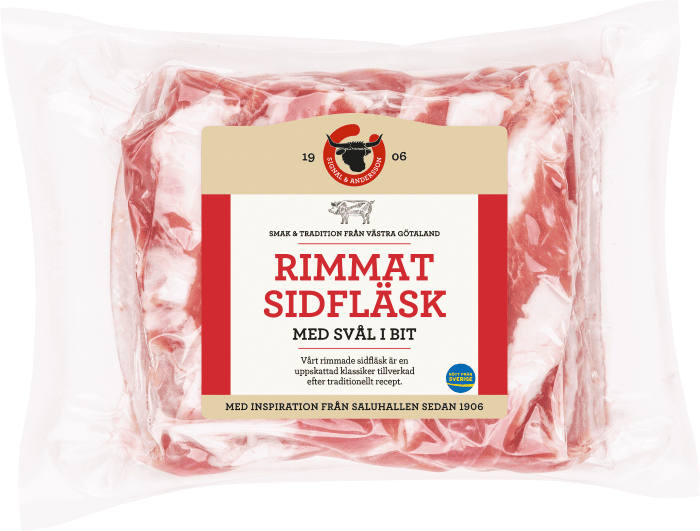 Sidfläsk Rimmat Bit