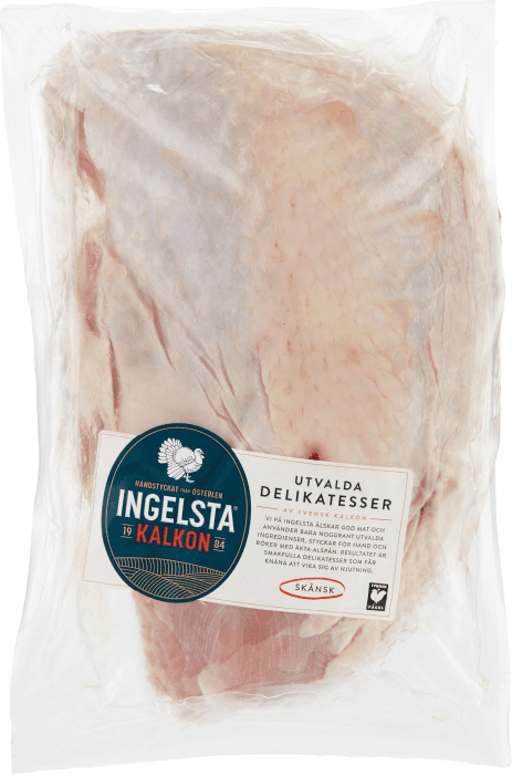 Kalkonbröst med Skinn