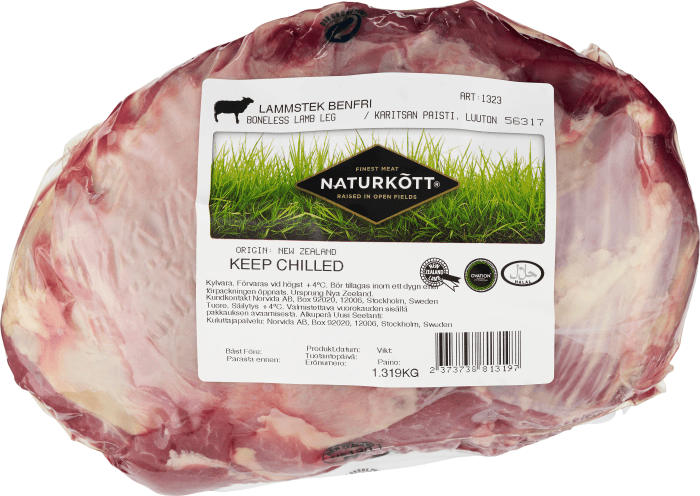 Lammstek Benfri Naturkött