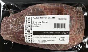 Rådjursstek Färsk benfri ca 900g Åke P Fågel & Vilt