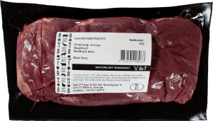 Hjortgrytkött Svenskt