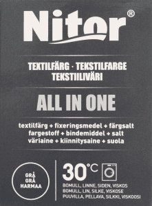 Textilfärg All in one Grå