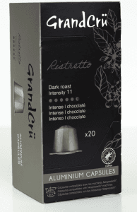 Ristretto Dark Roast Aluminium Capsules