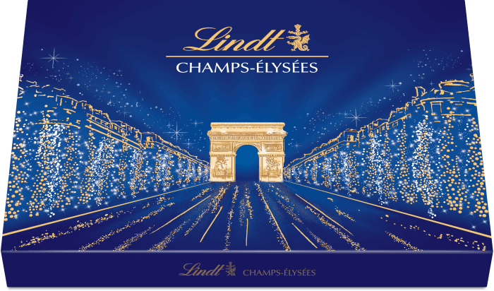 Chokladask Champs Élyseés
