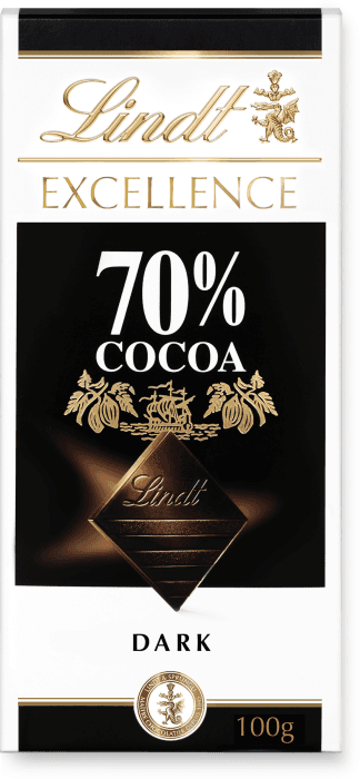 Excellence Mörk Chokladkaka 70%