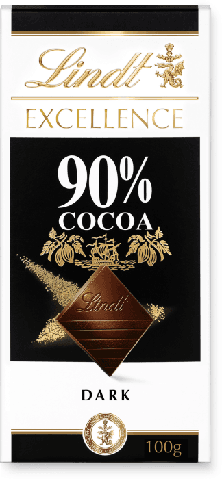 Excellence Mörk Chokladkaka 90%