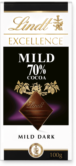 Excellence Mörk Chokladkaka Mild 70%