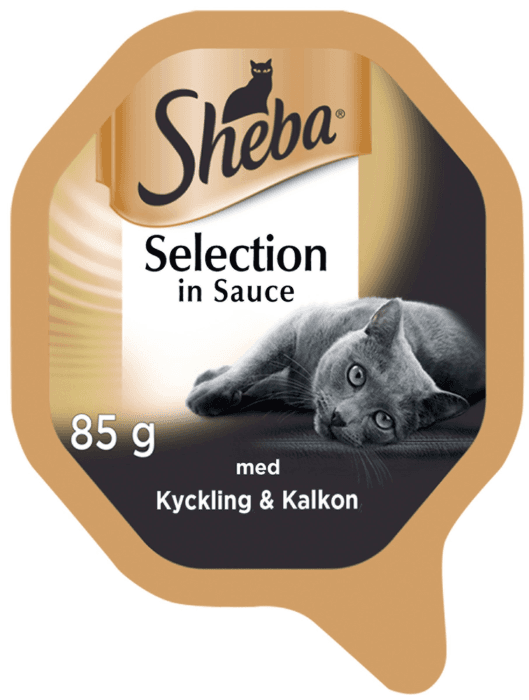 Kattmat Kyckling/Kalkon i Sås