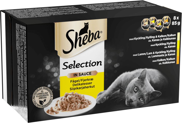 Kattmat Fågel delikatess