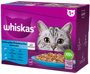 Kattmat Fiskgele 12x85g