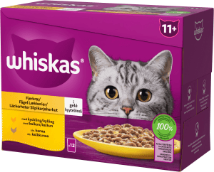 Kattmat fågel i gele 11+ 12-p