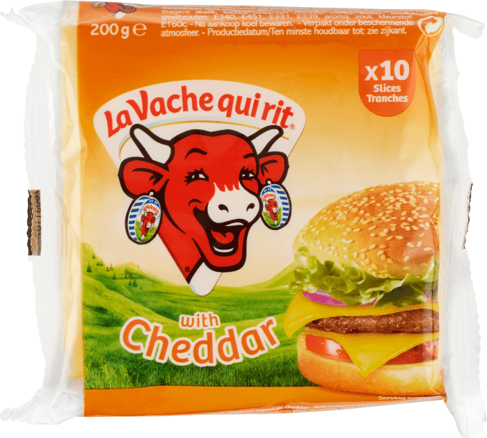Hamburgerost Cheddar skivad