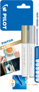 Pintor Fine Metall Guld/silver