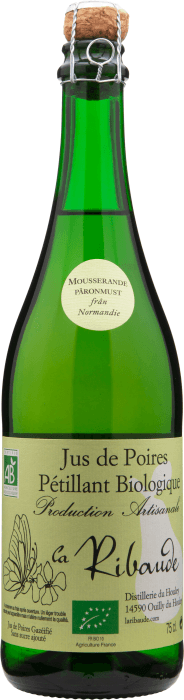 Päronmust Mousserande Dryck Must Glas