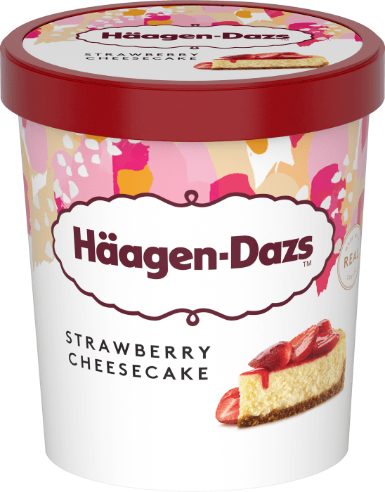 Glass Strawberry Cheesecake