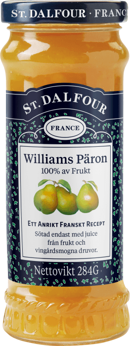 Marmelad Williamspäron utan tillsatt socker
