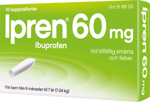 Suppositorier 60mg