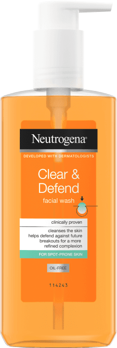 Clear & Defend Facial Wash, Ansiktsrengöring