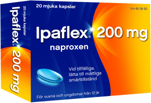 Smärtlindrande Kapslar Naproxen 200mg