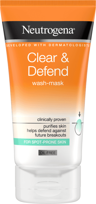 Clear & Defend Wash-Mask, Ansiktsmask