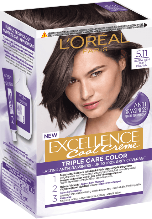 Hårfärg 5. Ash Light Brown