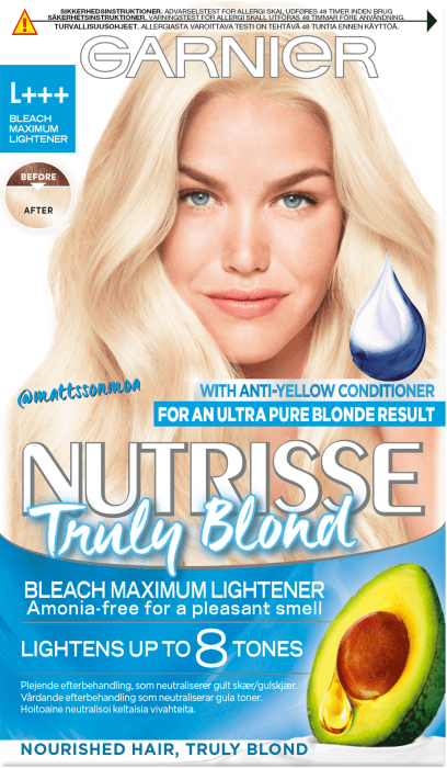 Hårfärg L+++ Ultimate platinum blond