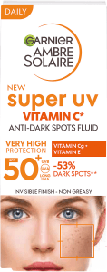 Solskydd ansikte Super UV Anti-Dark Spot Fluid SPF50