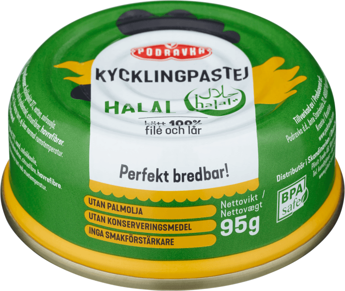 Kycklingpastej Halal