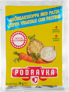 Grönsakssoppa Noodle Soup Pulver/4 Port