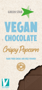 Choklad Vegan Ljus Popcorn