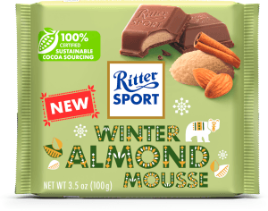 Chokladkaka Winter almond mousse