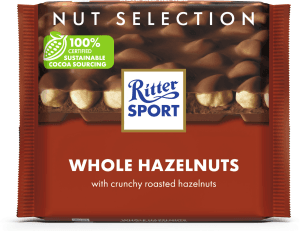 Mjölkchoklad Hela Hasselnötter