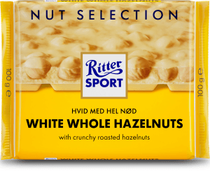 Vit Choklad Hela Hasselnötter