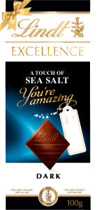 Chokladkaka Mörk Sea Salt EXCELLENCE Gifting Edt