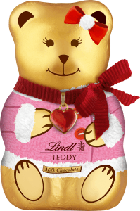 Chokladnalle TEDDY Jul rosa