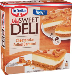 Cheesecake Salted Caramel Fryst