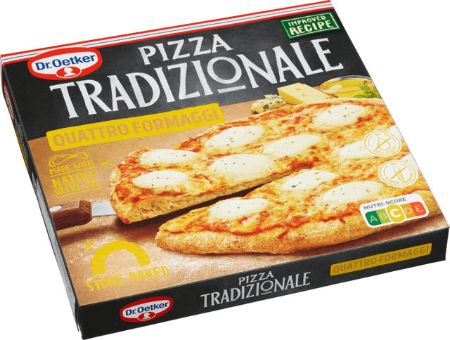 Pizza Tradizionale Quattro Formaggi Fryst