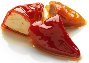 Röd Peperoni Färskostfylld