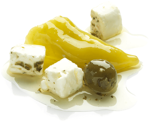 Fårostsallad Mykonos