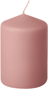Blockljus Dimrosa