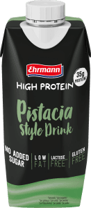 Proteindryck Pistage utan tillsatt socker Laktosfri