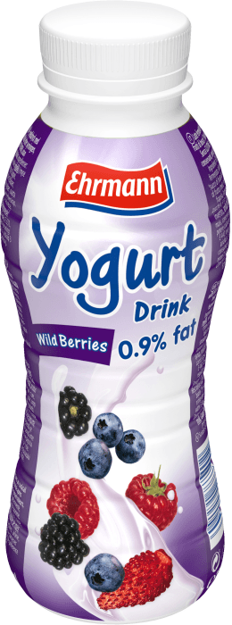 Yoghurtdryck Skogsbär