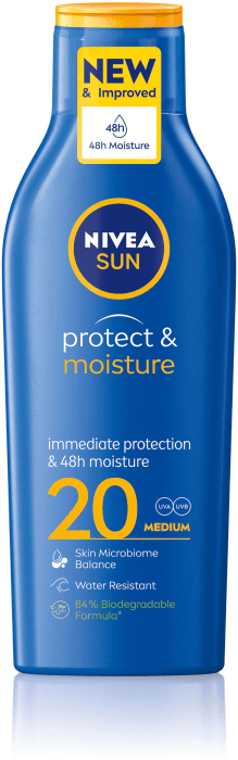 Solskydd Protect & Moisture Lotion SPF 20