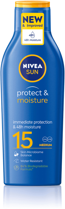 Solskydd Protect & Moisture Lotion SPF 15