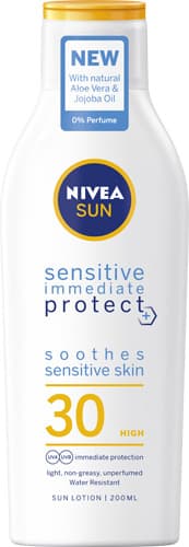 Solkräm Sensitive Immediate Protect Soothing Lotion SPF30