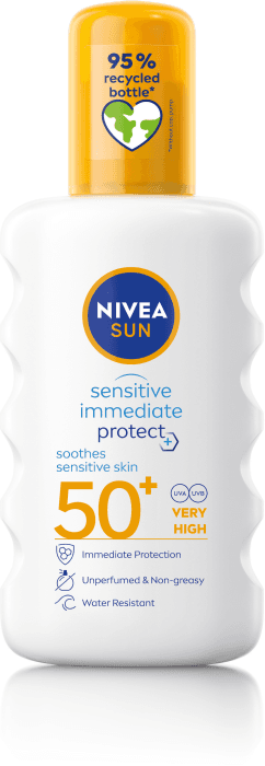 Soskydd Sensitive Immediate Protect Soothing Spray SPF50+